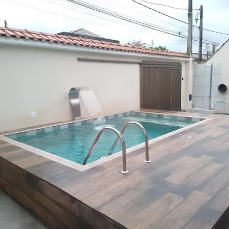 Casa Espacosa Com Piscina E Churrasqueira 2 Dorm Guarujá Exterior photo